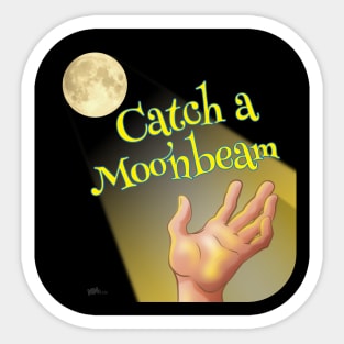 Moonbeam Sticker